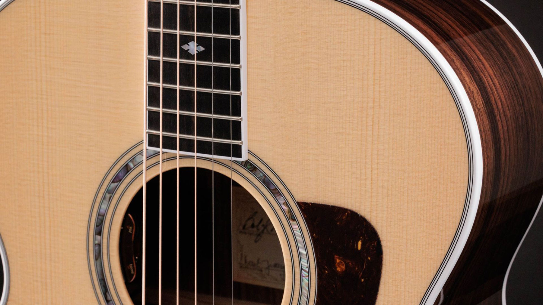 Taylor 815e Legacy Jumbo Epicea Palissandre Eb Lr Baggs Vtc - Natural - Guitare Folk - Variation 2