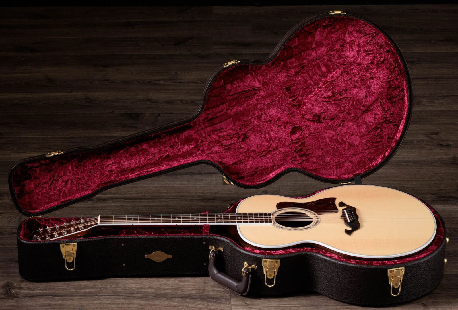 Taylor 855e Legacy Jumbo 12c Epicea Palissandre Eb Lr Baggs Vtc - Natural - Guitare Folk - Variation 8