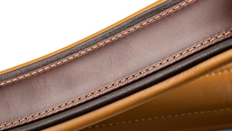 Taylor Ascension Strap Cordovan Leather 3.0 Inches Cordovan Black Butterscotch - Sangle Courroie - Variation 1