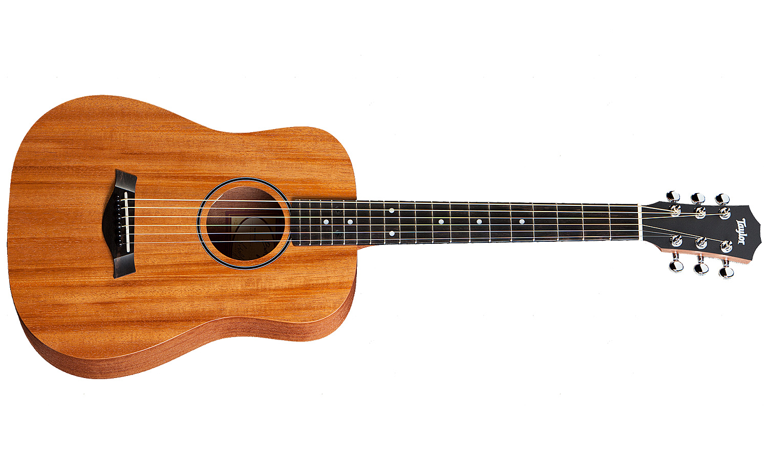 Taylor Baby Mahogany Bt2e Mini Dreadnought Acajou Sapele Eb Esb +housse - Natural Satin - Guitare Acoustique - Variation 1