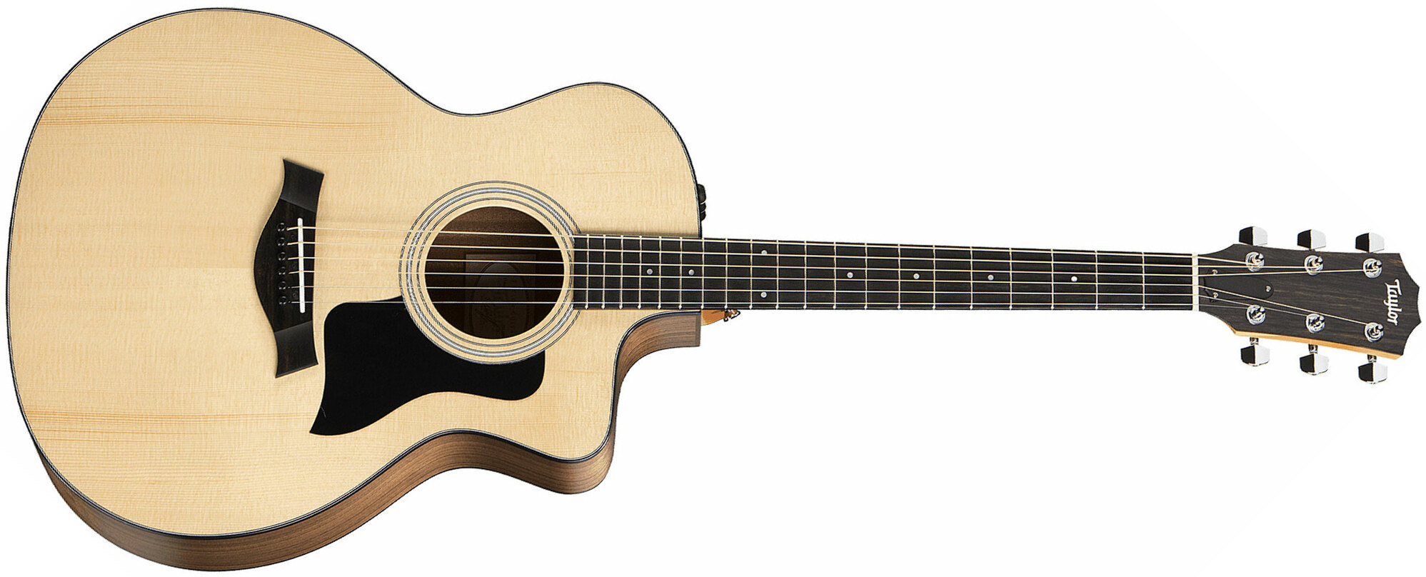 Taylor 114ce Walnut Grand Auditorium Cw Epicea Noyer Eb Es2 - Natural - Guitare Electro Acoustique - Main picture