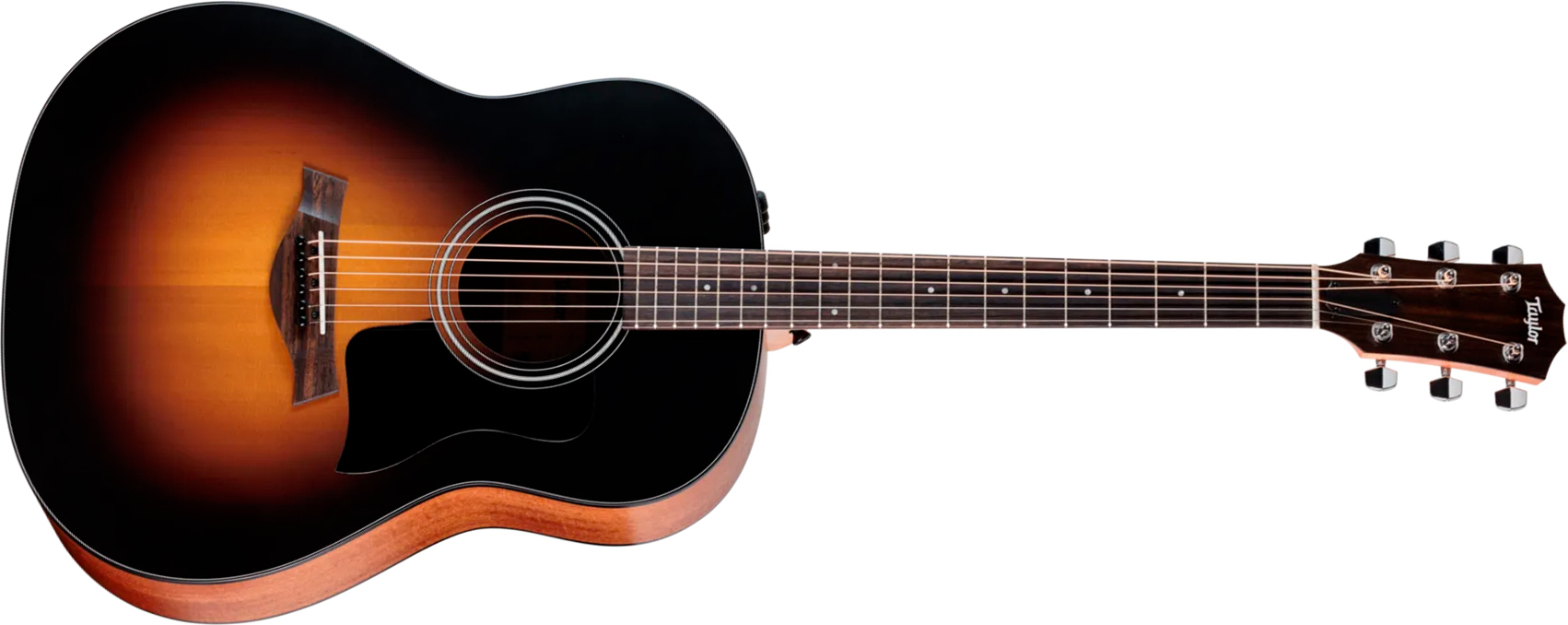 Taylor 117e Special Edition Grand Pacific Epicea Sapele Euc Es2 - Dark Tobacco Edgeburst Top - Guitare Folk - Main picture
