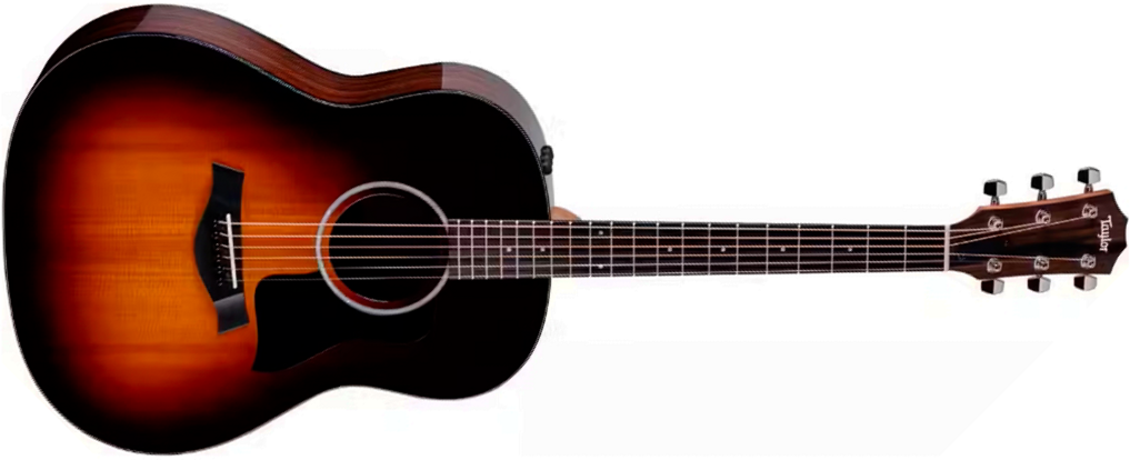 Taylor 217e-sb Plus Grand Pacific Epicea Erable Eb - Sunburst - Guitare Folk - Main picture