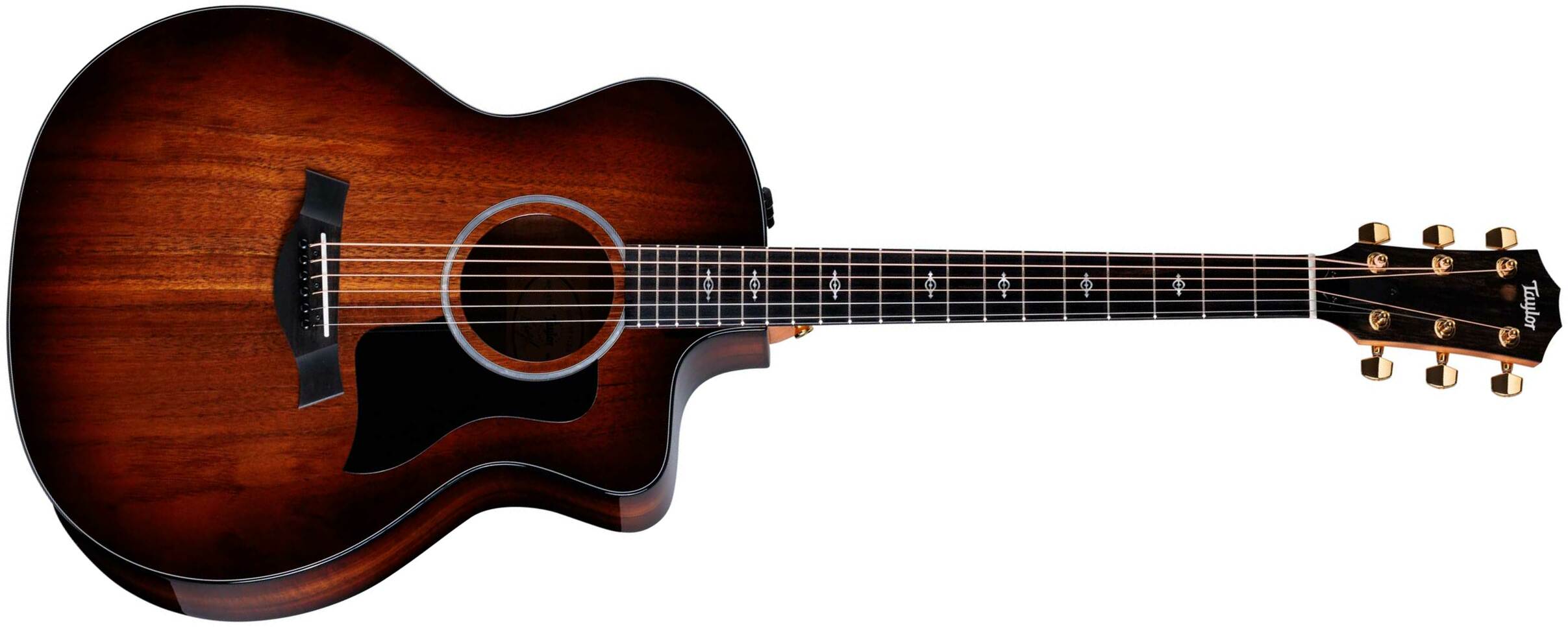 Taylor 224ce-k Dlx Grand Auditorium Cw Tout Koa Es2 - Shaded Edgeburst - Guitare Folk - Main picture
