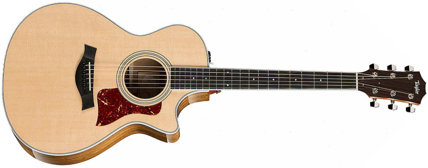 Taylor 412ce 2015 Grand Concert Cw Epicea Ovangkol Eb Es2 - Natural - Guitare Electro Acoustique - Main picture