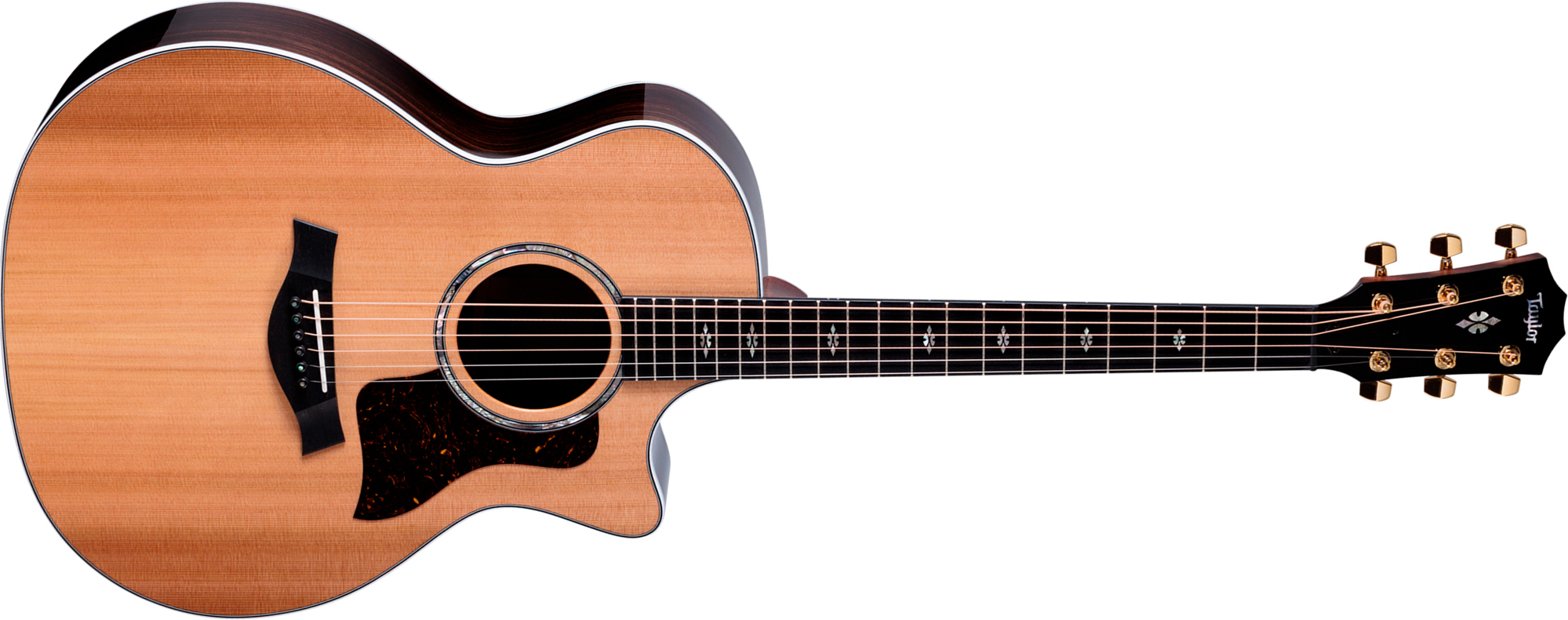 Taylor 714ce Next Gen. Grand Auditorium Cw Cedre Palissandre Eb Claria - Natural - Guitare Folk - Main picture