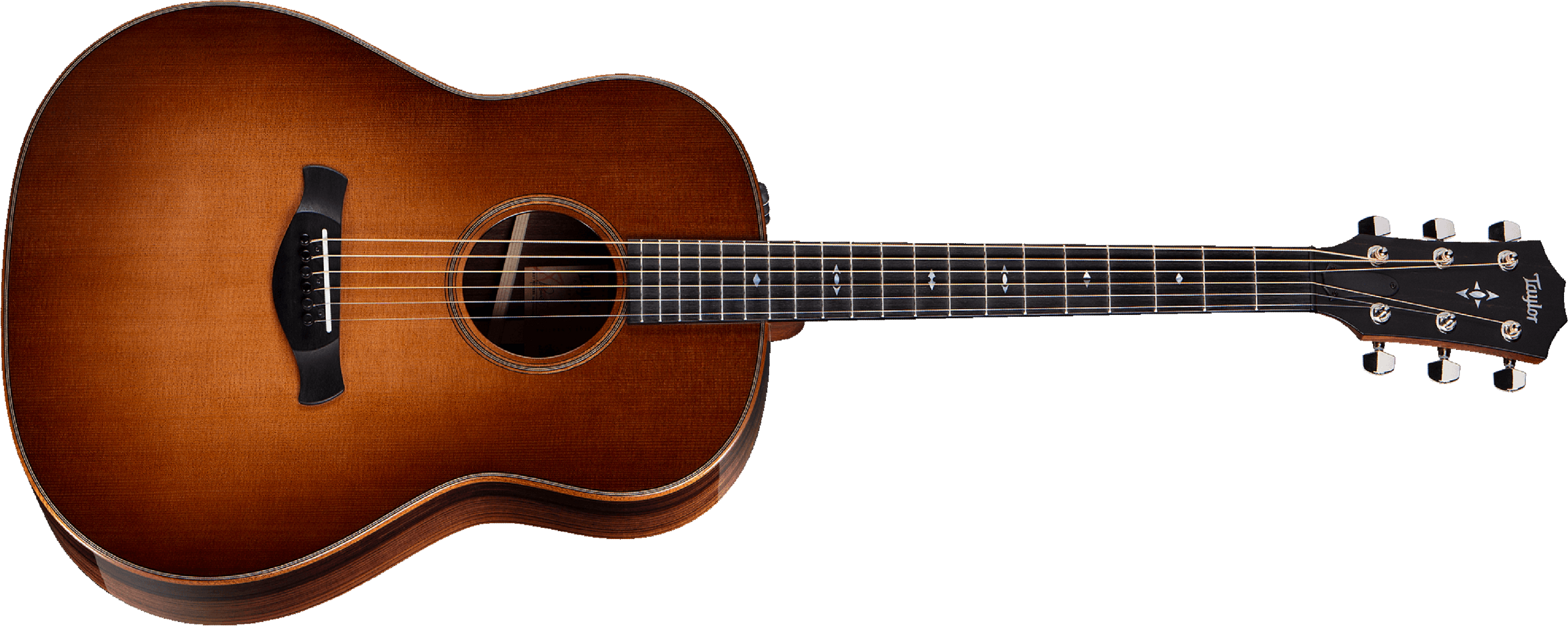 Taylor 717e Builder's Edition V-class Grand Pacific Dreadnought Epicea Palissandre Eb Es2 - Wild Honey Burst - Guitare Electro Acoustique - Main pictu