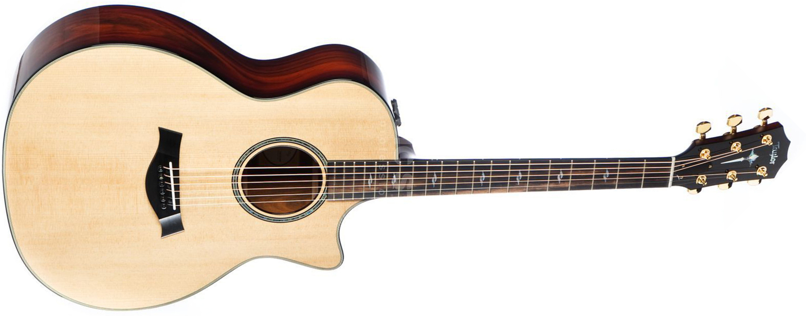 Taylor 814ce-ltd 2020 V-class Grand Auditorium Cw  Epicea Cocobolo Eb Es2 - Natural - Guitare Electro Acoustique - Main picture