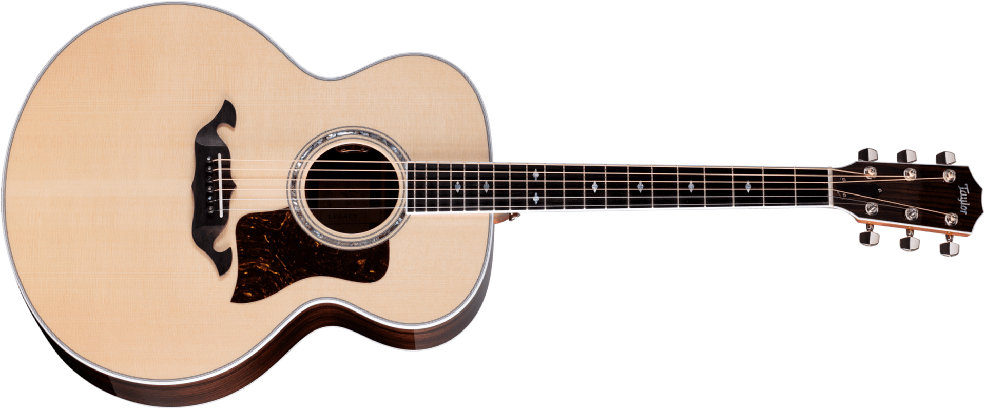 Taylor 815e Legacy Jumbo Epicea Palissandre Eb Lr Baggs Vtc - Natural - Guitare Folk - Main picture