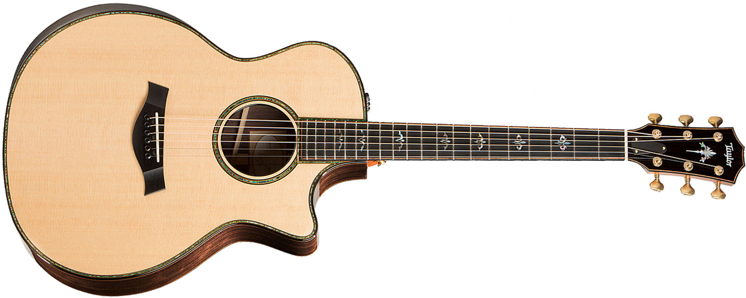 Taylor 914ce Grand Auditorium Epicea Palissandre Eb Es2 - Natural - Guitare Electro Acoustique - Main picture