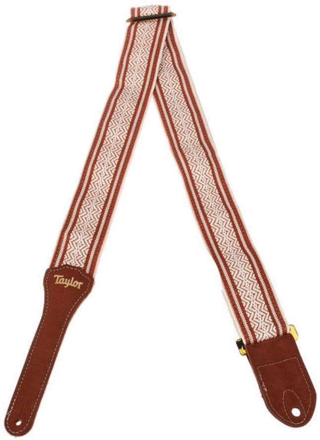Sangle courroie Taylor Academy Guitar Strap - White/Brown