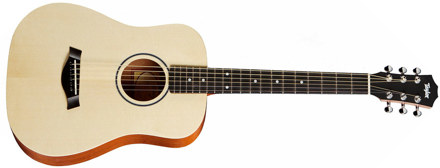 Taylor Baby Bt1 Mini Dreadnought Epicea Noyer Eb +housse - Natural - Guitare Acoustique Voyage - Main picture