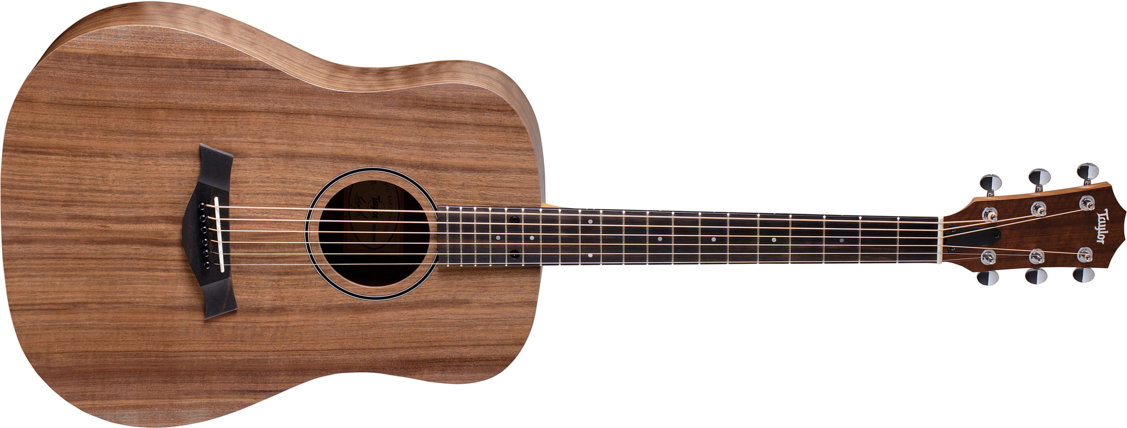 Taylor Big Baby Bbt Walnut/walnut Dreadnought 15/16 Tout Noyer Eb - Natural - Guitare Acoustique Voyage - Main picture