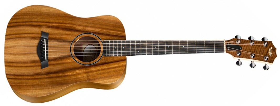 Taylor Bte Baby Taylor-e Koa Es-b - Natural - Guitare Acoustique Voyage - Main picture