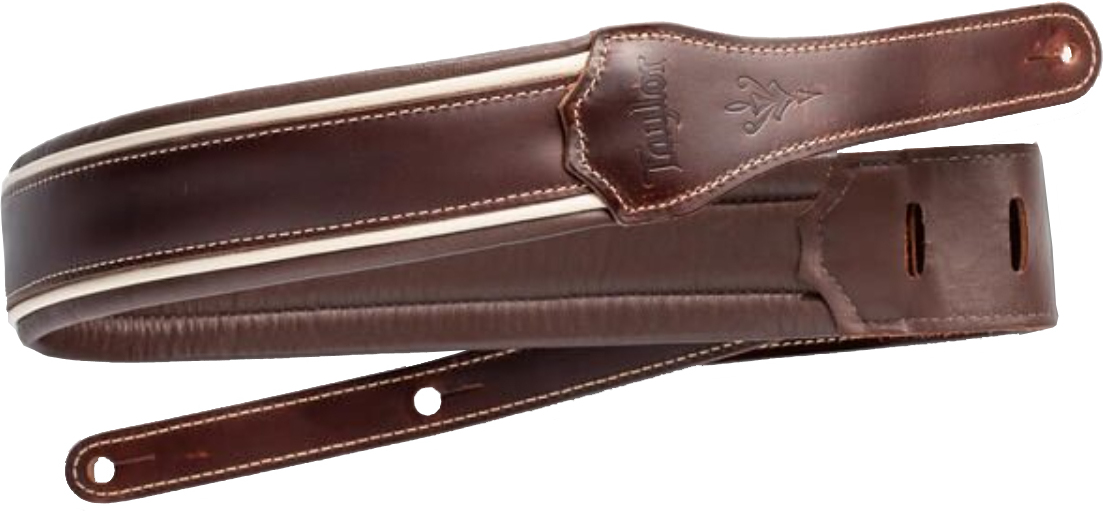 Taylor Century Strap Cordovan Leather 2.5 Inches Cordovan-cream-cordovan - Sangle Courroie - Main picture