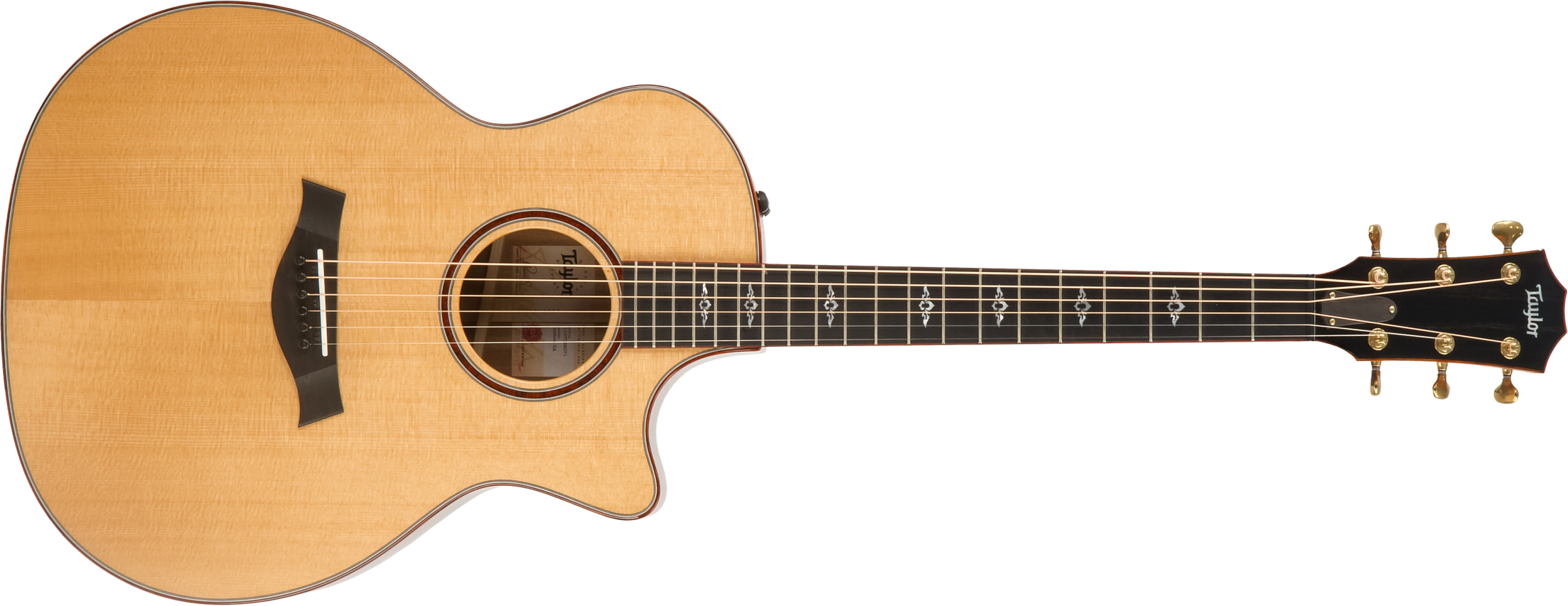 Taylor Custom Ga-ce Koa V-class 2019 Epicea Koa Eb Es2 - Natural - Guitare Electro Acoustique - Main picture