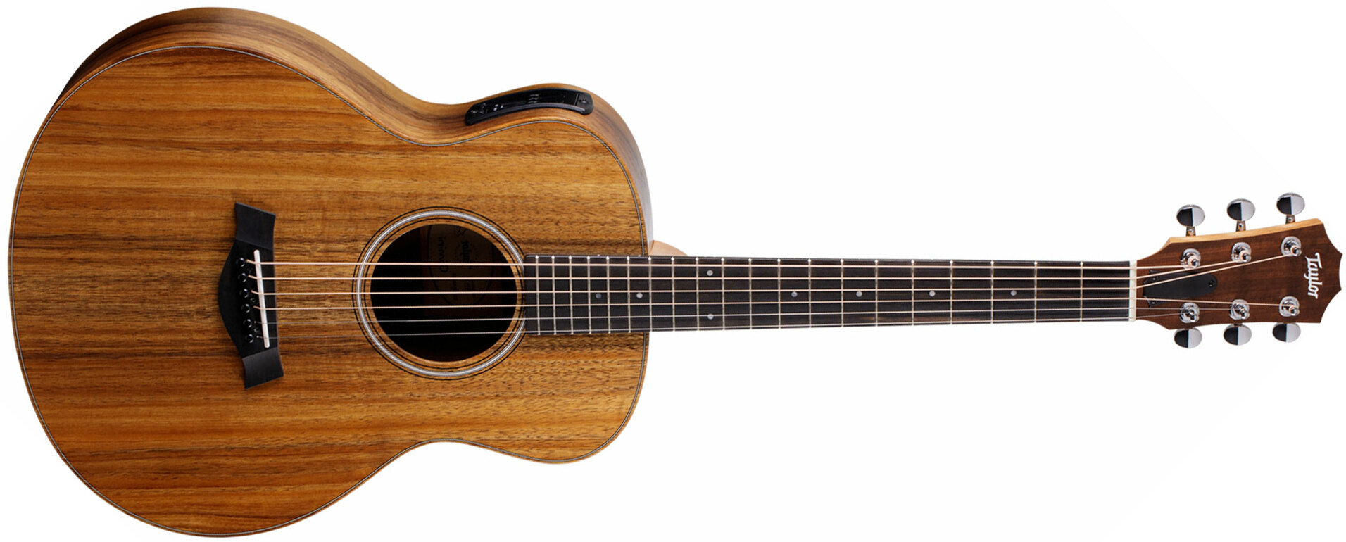 Taylor Gs Mini-e Koa 2023 Tout Koa Esb - Natural Satin - Guitare Acoustique Voyage - Main picture