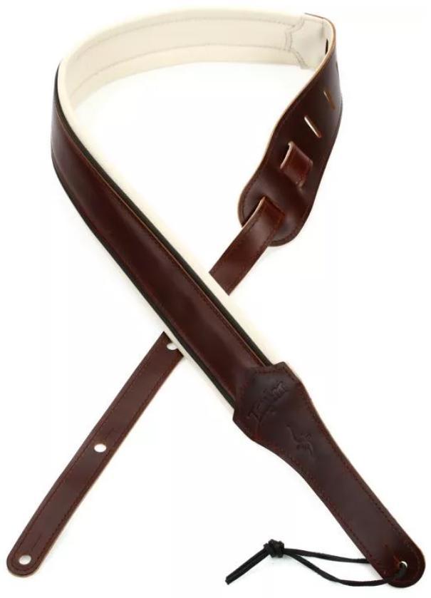 Sangle courroie Taylor Renaissance Leather Guitar Strap 2.5 inch - Cordovan