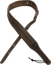 Sangle courroie Taylor Element Leather Guitar Strap 2.5 inch - Dark Brown