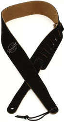 Sangle courroie Taylor Embroidered Suede Guitar Strap 2.5 inch - Black