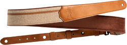 Sangle courroie Taylor 2.5-inc. Vegan Leather Guitar Strap 4203-25 - Tan
