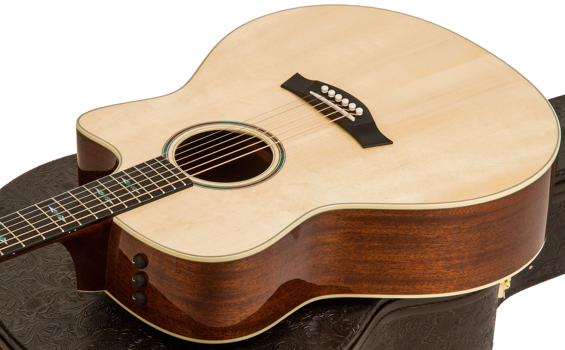 Taylor Custom Go-ce 2020 Grand Orchestra Cw Epicea Acajou Eb Es2 #1203040117 - Natural - Guitare Electro Acoustique - Variation 2