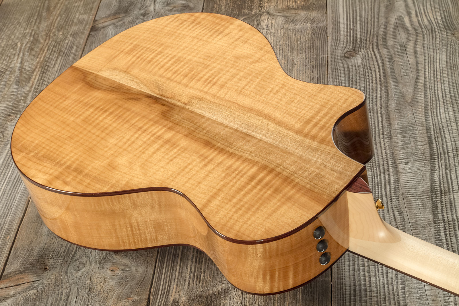 Taylor Custom Shop Ga-e Grand Auditorium Cw Cedre Myrte Eb Es2 #1211163099 - Natural - Guitare Folk - Variation 4