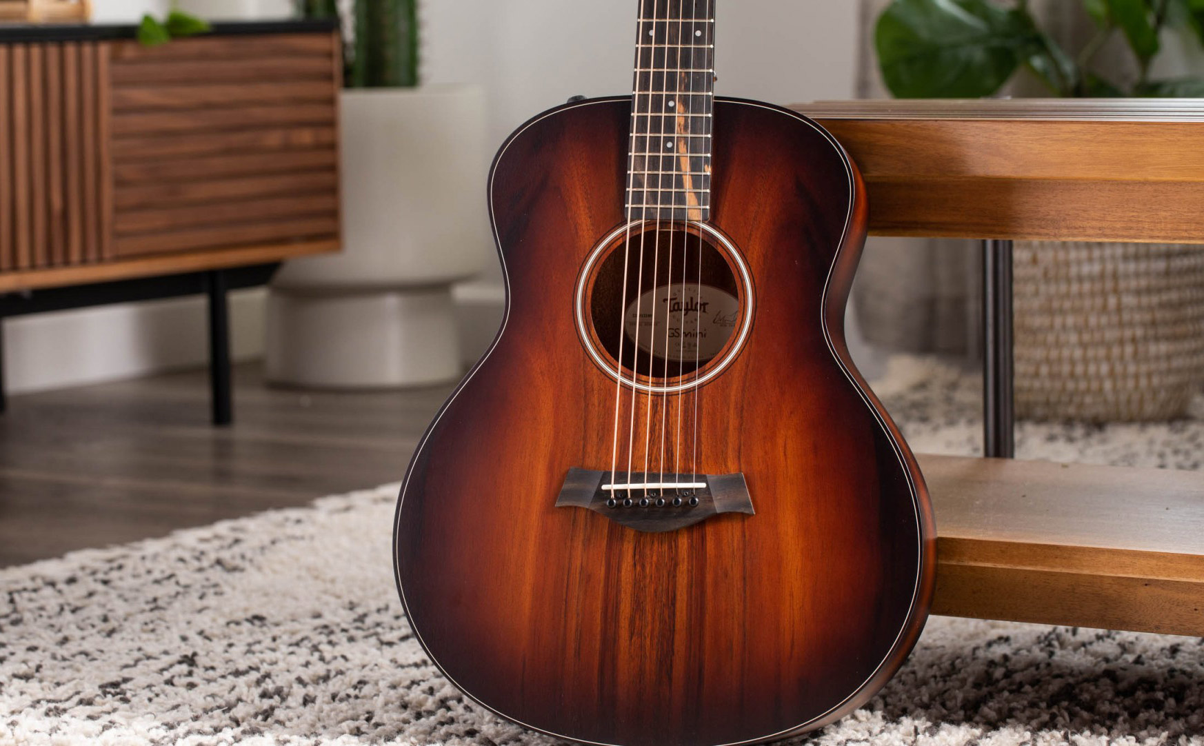 Taylor Gs Mini-e Koa Plus Parlor Tout Koa Eb Es-2 - Shaded Edge Burst - Guitare Acoustique Voyage - Variation 2