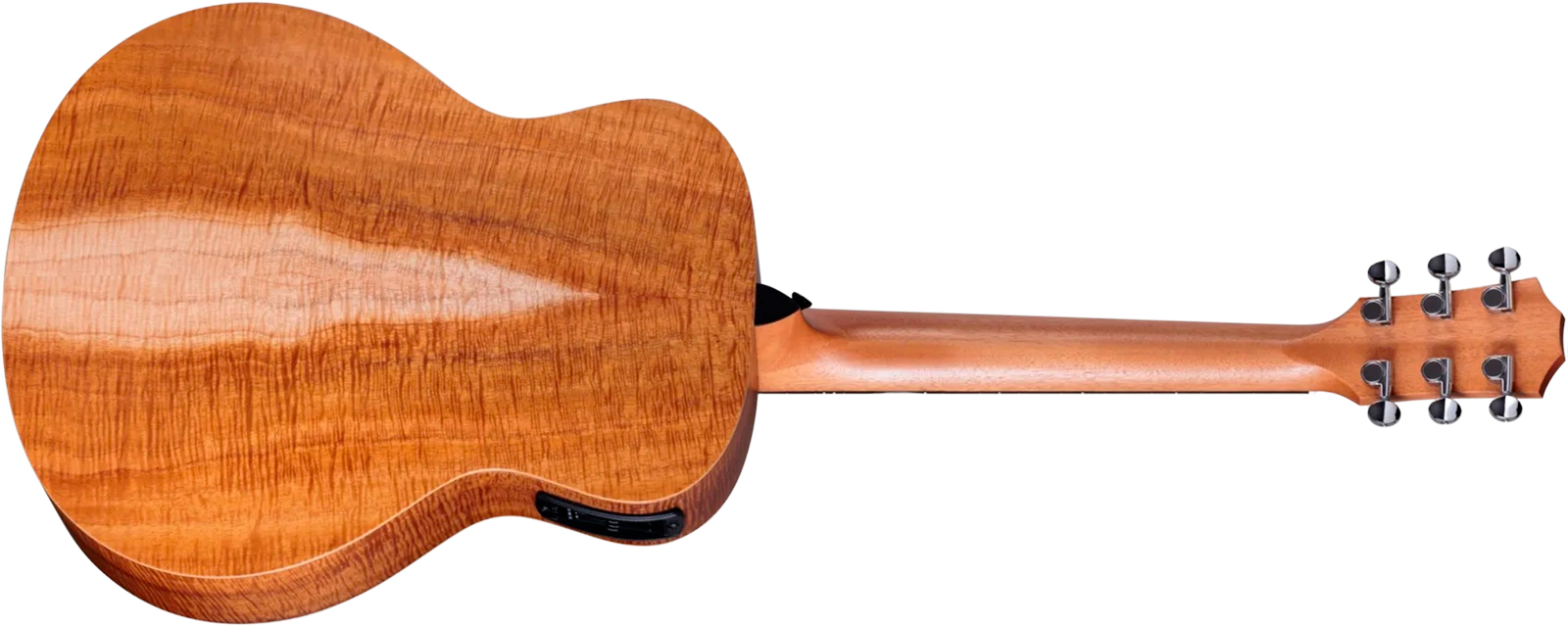 Taylor Gs Mini-e Ltd Figured Koa Parlor Shsc Epicea Koa Eb Esb - Natural Matte - Guitare Folk - Variation 1