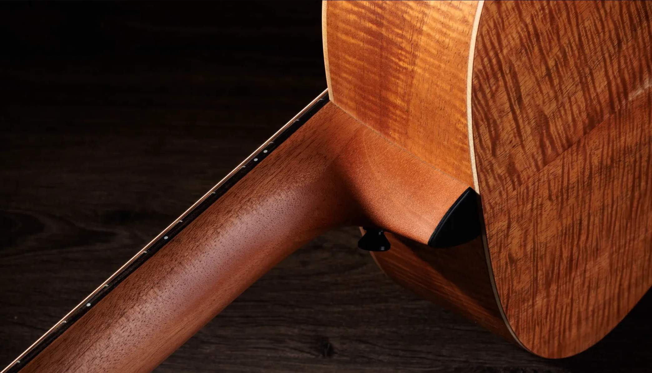 Taylor Gs Mini-e Ltd Figured Koa Parlor Shsc Epicea Koa Eb Esb - Natural Matte - Guitare Folk - Variation 5