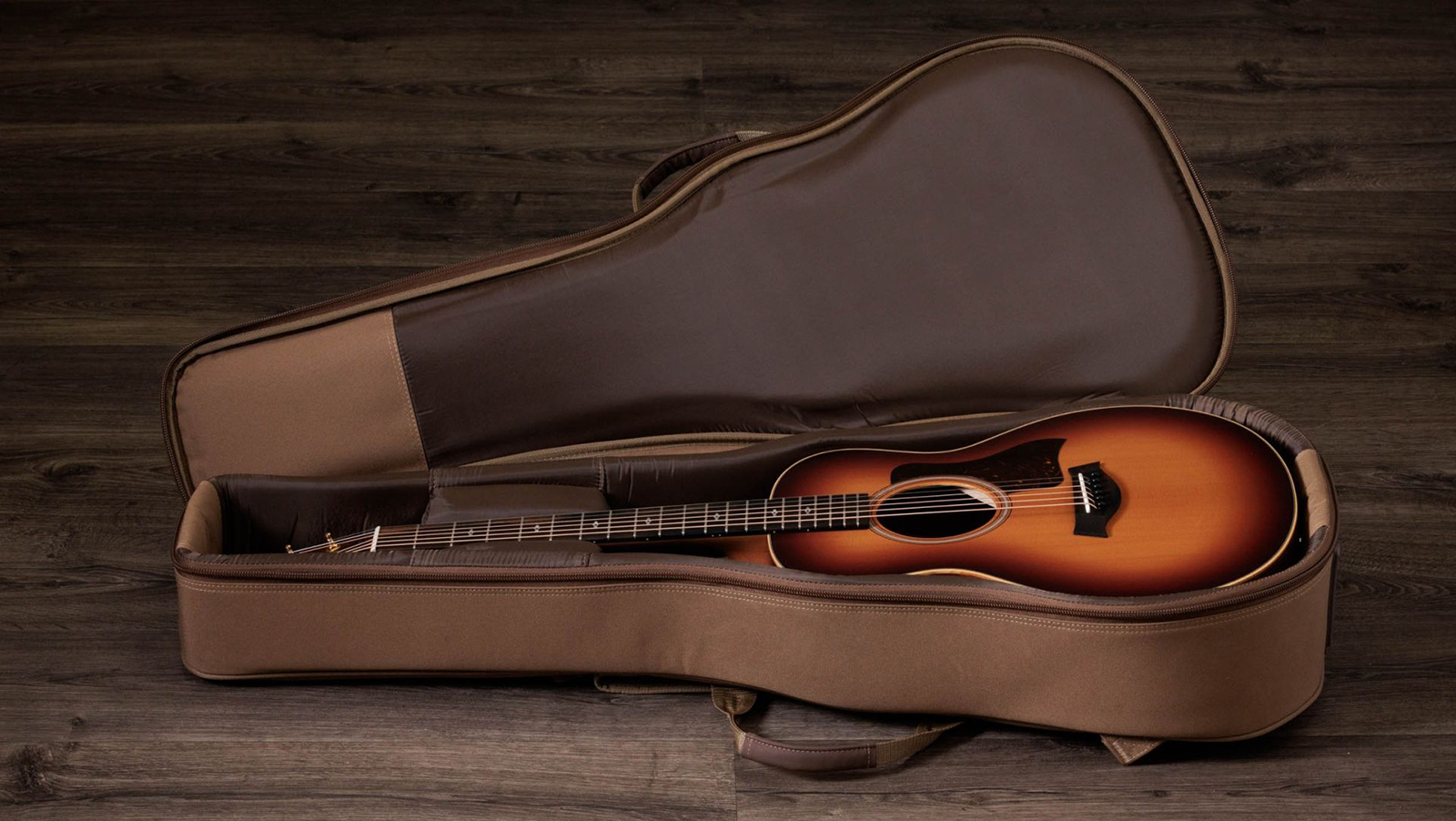 Taylor Gs Mini-e Rosewood Sunset Blvd Seb Parlor Shsc Epicea Sapele Eb Esb - Sunset Edgeburst Matte - Guitare Folk - Variation 7