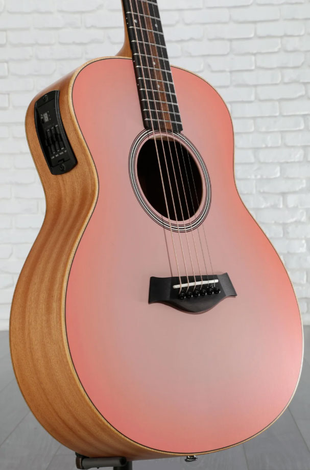 Taylor Gs Mini-e Special Edition Parlor Shsc Epicea Sapele Eb Esb - Sakuraburst - Guitare Folk - Variation 3