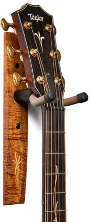 Taylor Hanger Koa Bouquet Maple-boxwood Inlay - Stand & Support Guitare & Basse - Variation 1
