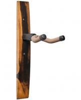 Guitar Wall Hanger - Ebony, No Inlay