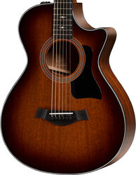 Guitare electro acoustique Taylor 322ce 12-Fret V-Class 2019 - Shaded edge burst top