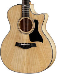 Guitare acoustique Taylor 424ce Urban Ash Ltd - Natural blonde