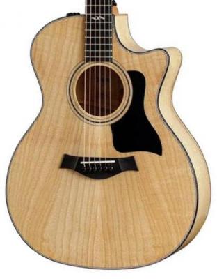 Guitare acoustique Taylor 424ce Urban Ash Ltd - Natural blonde