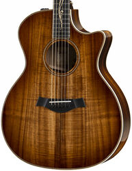 Guitare folk Taylor K24ce V-Class Bracing 2018 - Shaded edgeburst