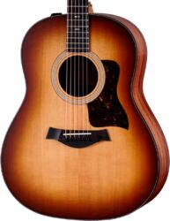Guitare folk Taylor Sunset Blvd 117e SEB - Shaded edge burst