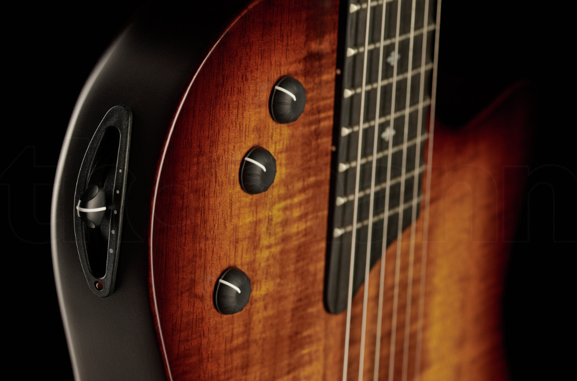 Taylor T5z Classic Cw Koa Sapele Eb - Shaded Edgeburst - Guitare Électrique 1/2 Caisse - Variation 4