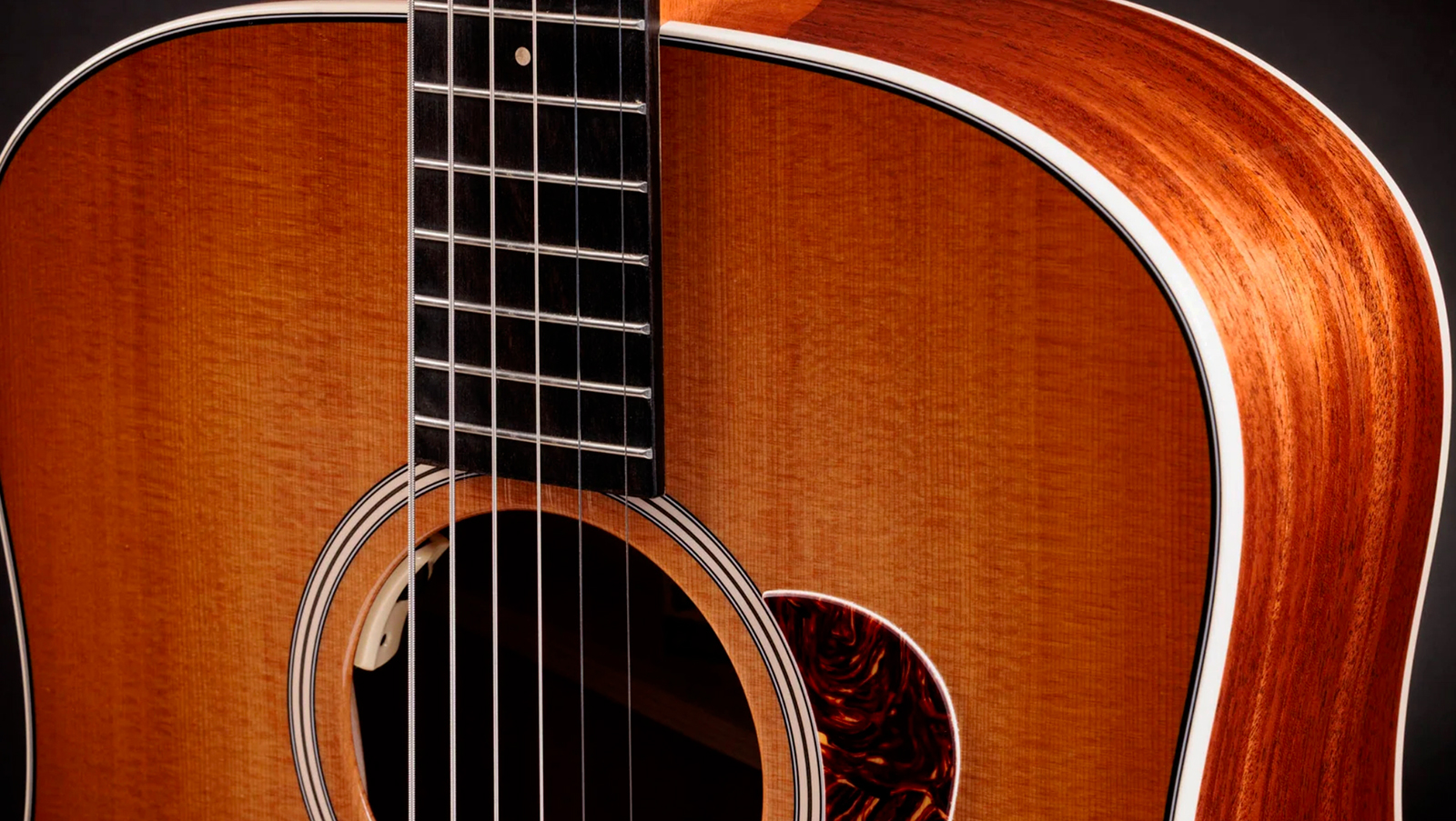 Taylor Trey Hensley 510e Special Ed. Gold Label Dreadnought Epicea Acajou Eb - Antique Blond - Guitare Folk - Variation 2