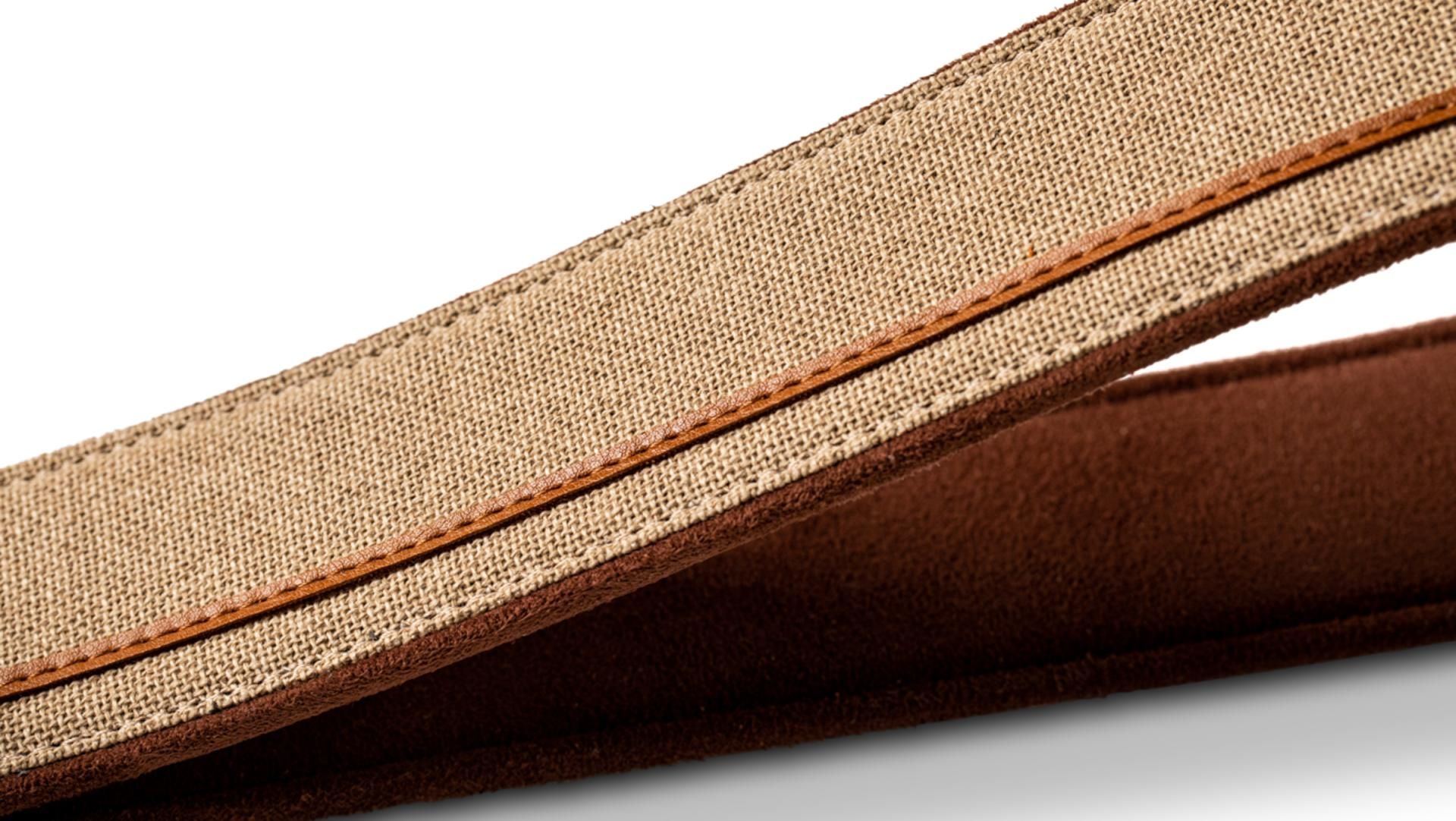Taylor Vegan Leather Guitar Strap 2.5-inc Tan 4203-25 Cuir - Sangle Courroie - Variation 1