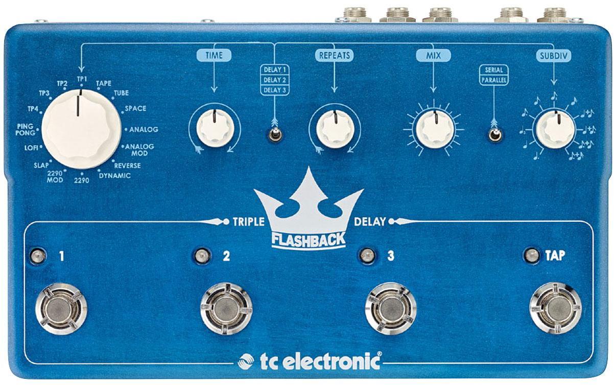 Pédale reverb / delay / echo Tc electronic FlashBack Triple Delay
