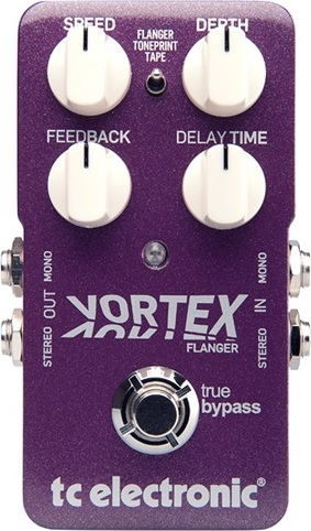 Tc Electronic Vortex Flanger - PÉdale Chorus / Flanger / Phaser / Tremolo - Main picture