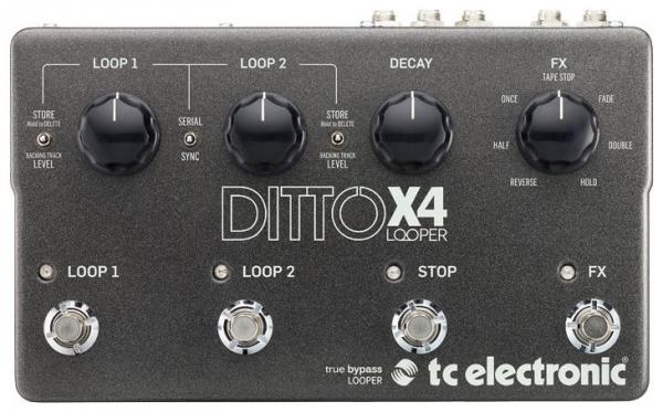 Tc electronic Ditto X4 Looper Looper effect pedal