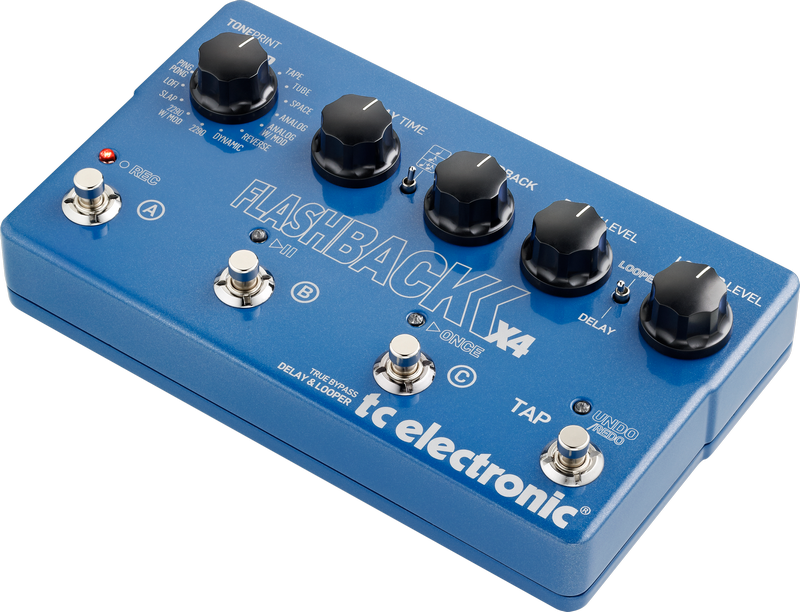 Pédale reverb / delay / echo Tc electronic Flashback X4 Delay