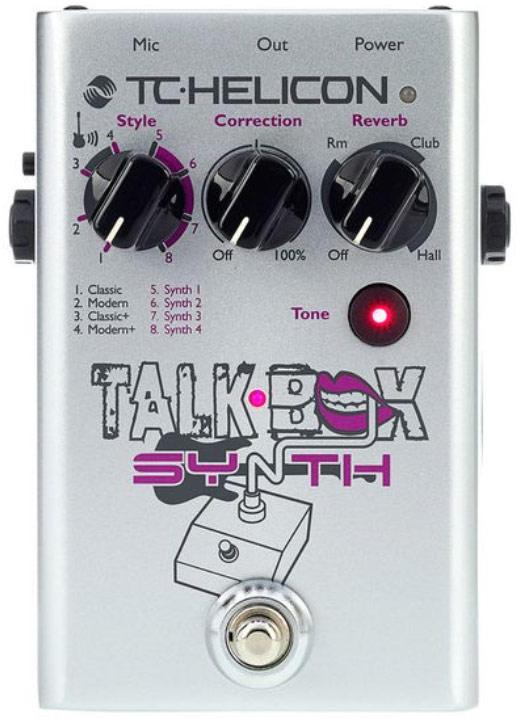 Pédale chorus / flanger / phaser / tremolo Tc-helicon Talkbox Synth