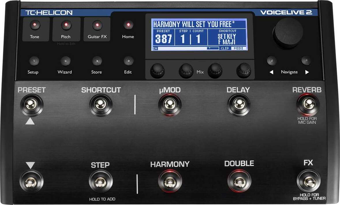 Tc-helicon Voice Live 2 Vocal Harmony And Effects - Processeur D'effets - Main picture