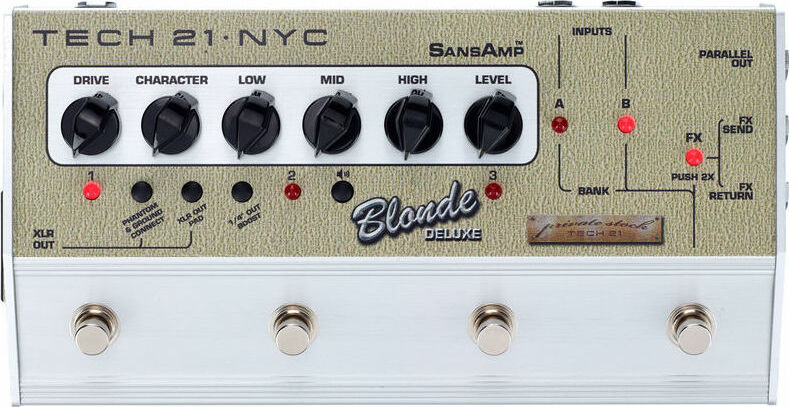 Tech 21 Character Blonde Deluxe - Preampli Électrique - Main picture