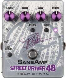 Preampli basse Tech 21 Street Driver 48 Frank Bello Signature